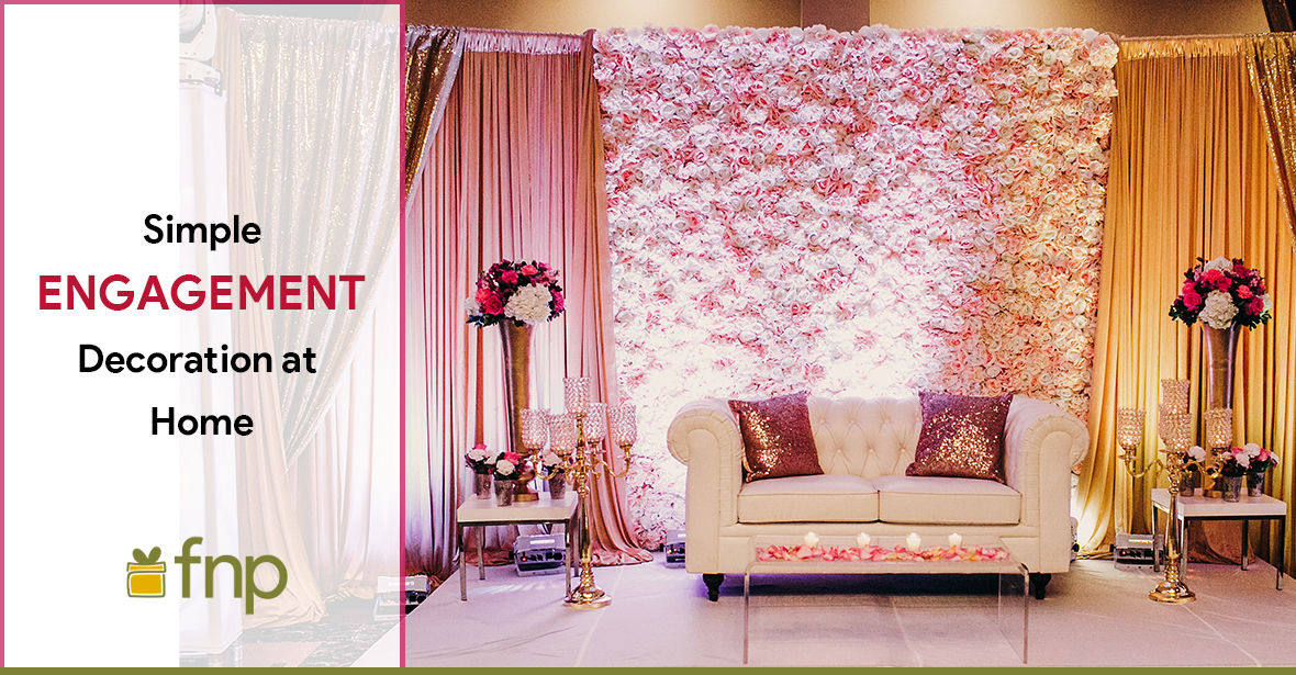 Article Simple Engagement Decorations At Home FNP